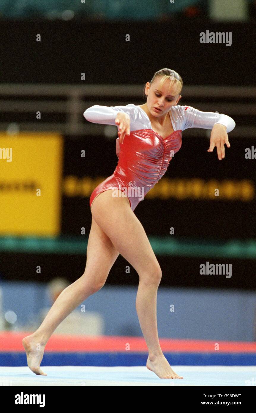 Gymnastique - 16e Jeux du Commonwealth - Kuala Lumpur, Malaisie Banque D'Images