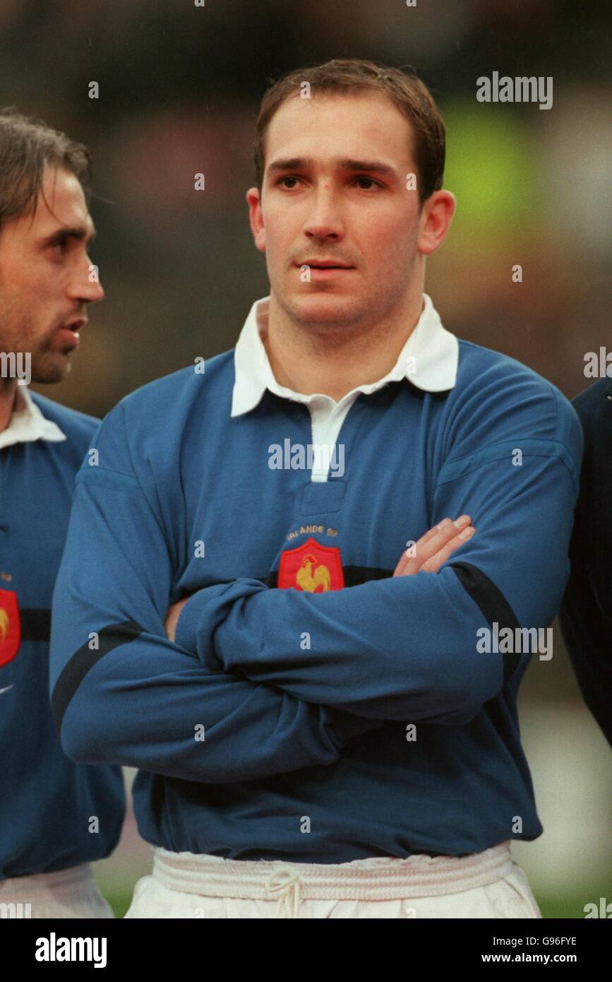 Rugby Union - Championnat des cinq nations - Irlande / France. Richard Dourthe, France Banque D'Images