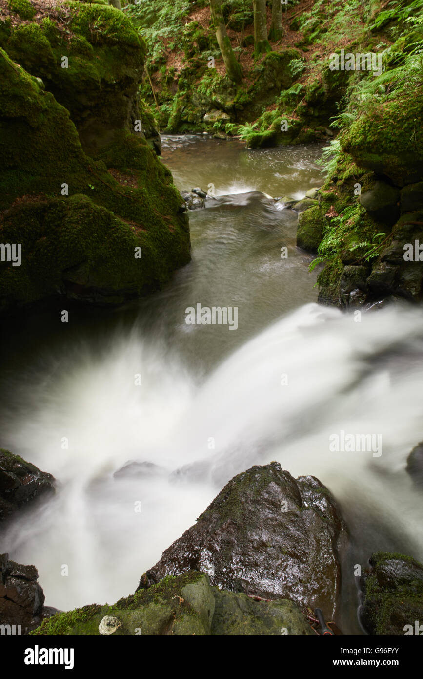 Cascades de Chiloza Photo Stock - Alamy