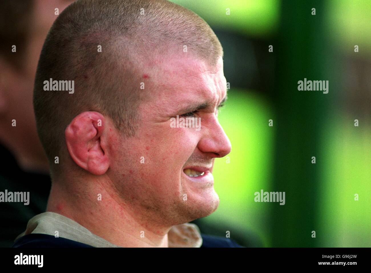 Rugby Union - Allied Dunbar Premiership - Leicester v Wasps.Graham Rowntree, Leicester Banque D'Images