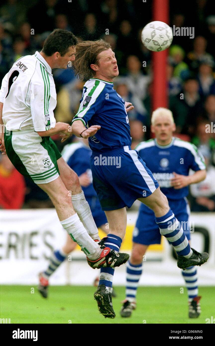 Football irlandais - Harp Lager FAI Cup - Final - Bray Wanderers v Finn Harps Banque D'Images