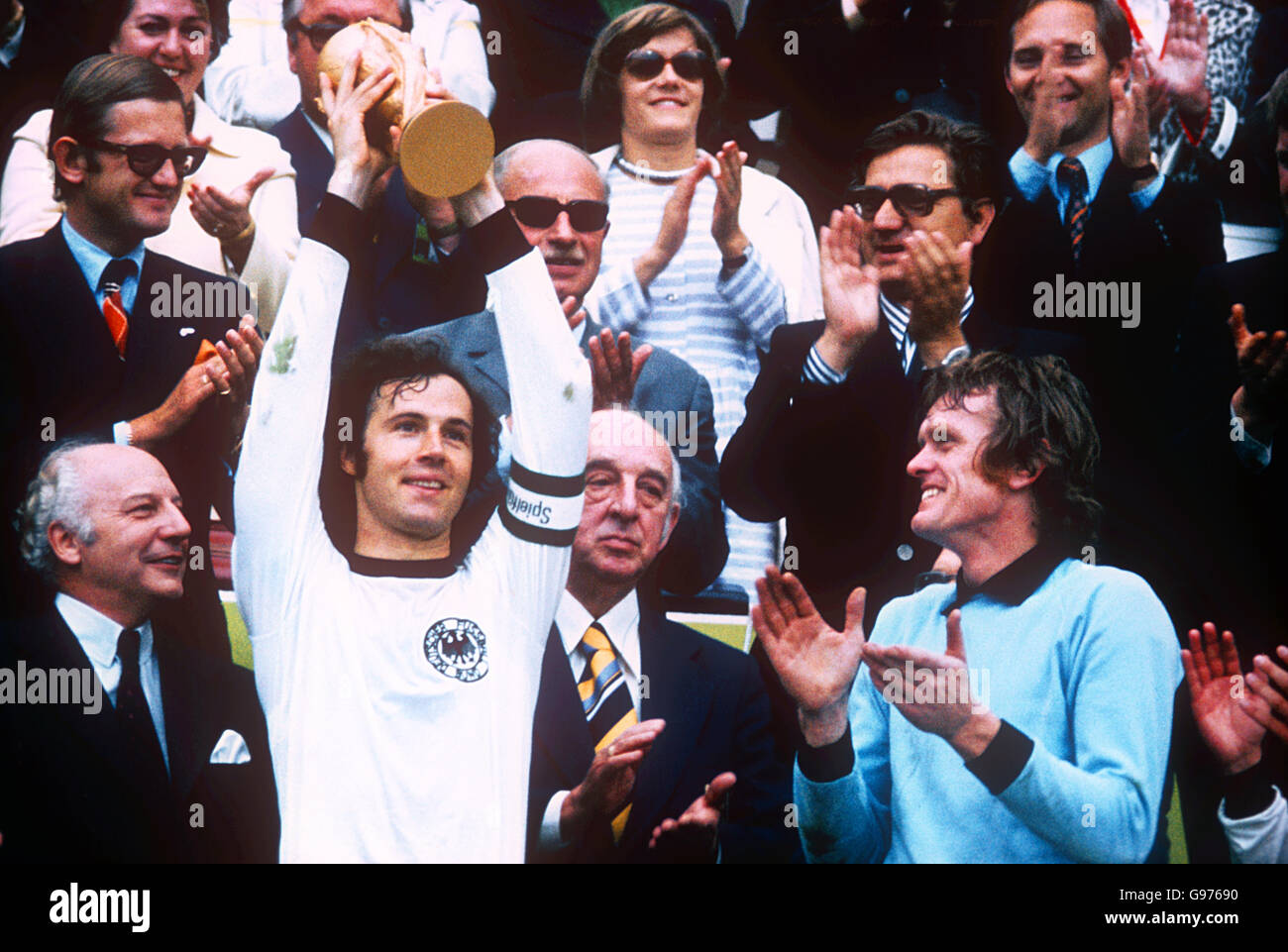 Football - Coupe du Monde 1974 - Final - l'Allemagne de l'Ouest v Holland Banque D'Images