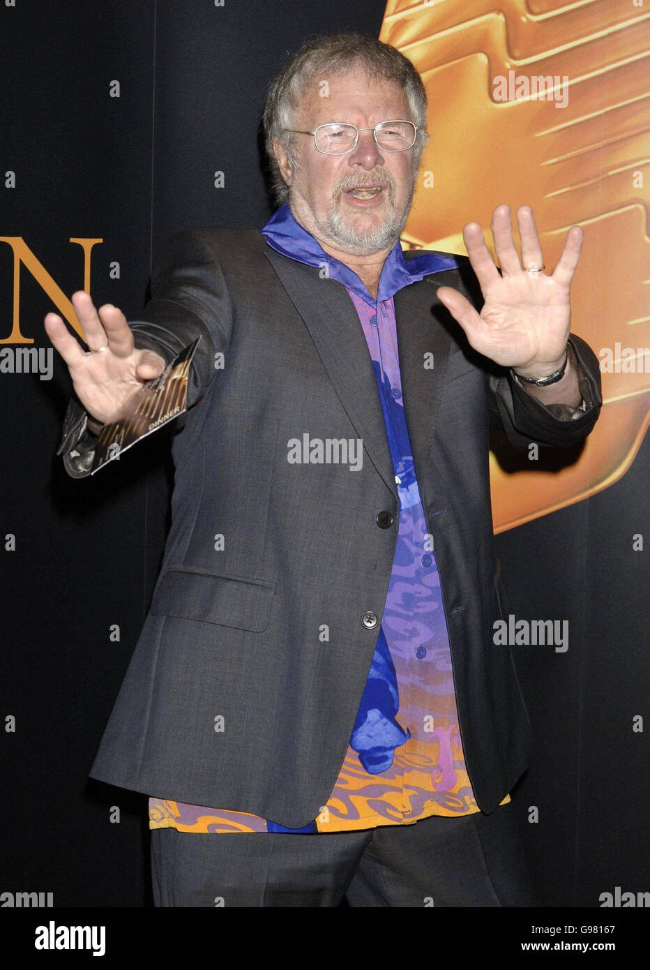 Bill Oddie arrive aux Royal Television Society Awards à l'hôtel Grosvenor House, à Londres, le mardi 14 mars 2006. APPUYEZ SUR ASSOCIATION PHOTO. Le crédit photo devrait se lire: Yui Mok/PA Banque D'Images