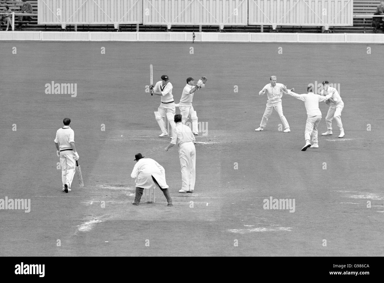 Cricket - The Ashes - Quatrième Test - Angleterre v Australie - Old Trafford - Cinquième Jour Banque D'Images