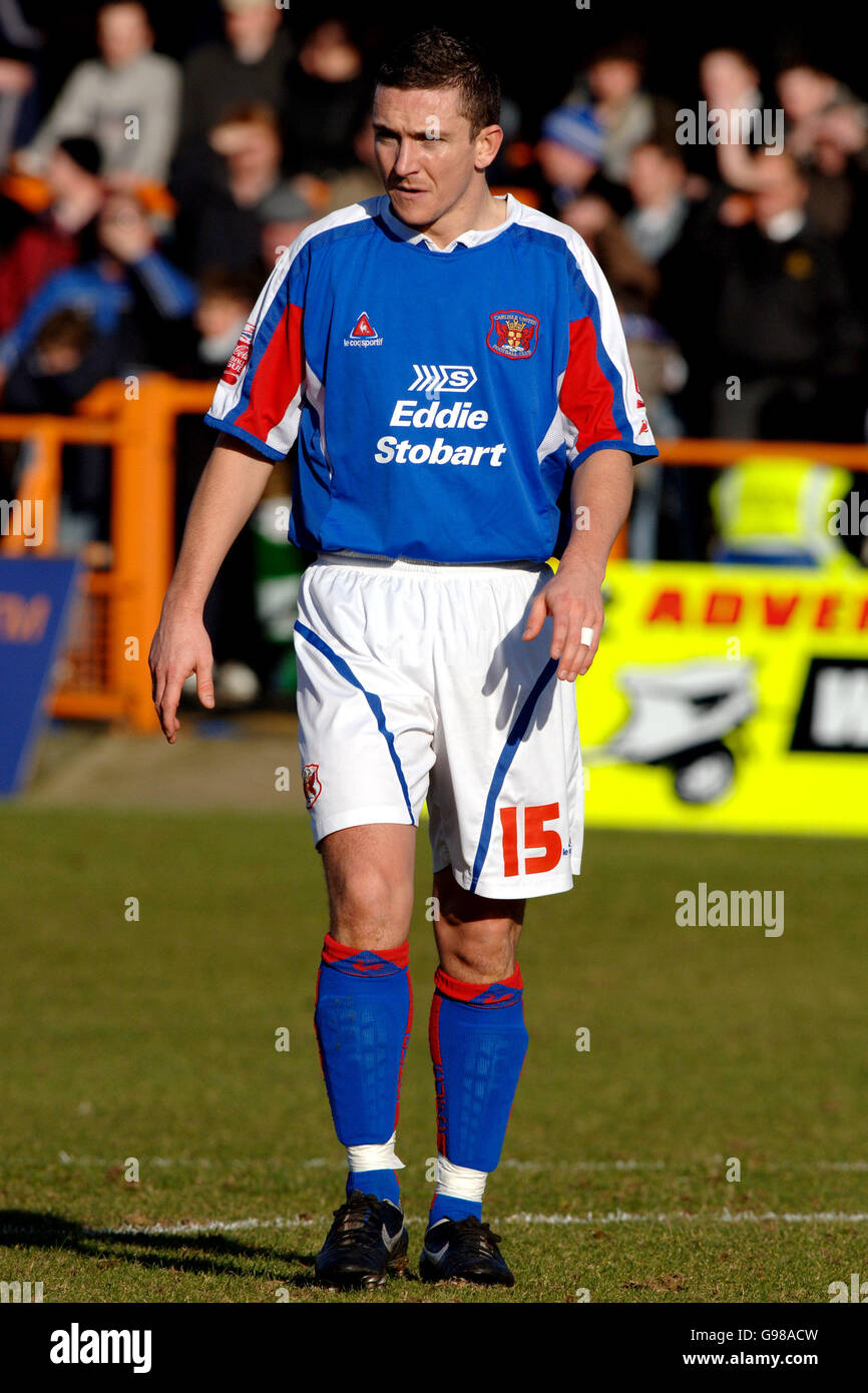 Soccer - Coca-Cola Football League deux - Barnet v Carlisle United - Underhill Stadium Banque D'Images