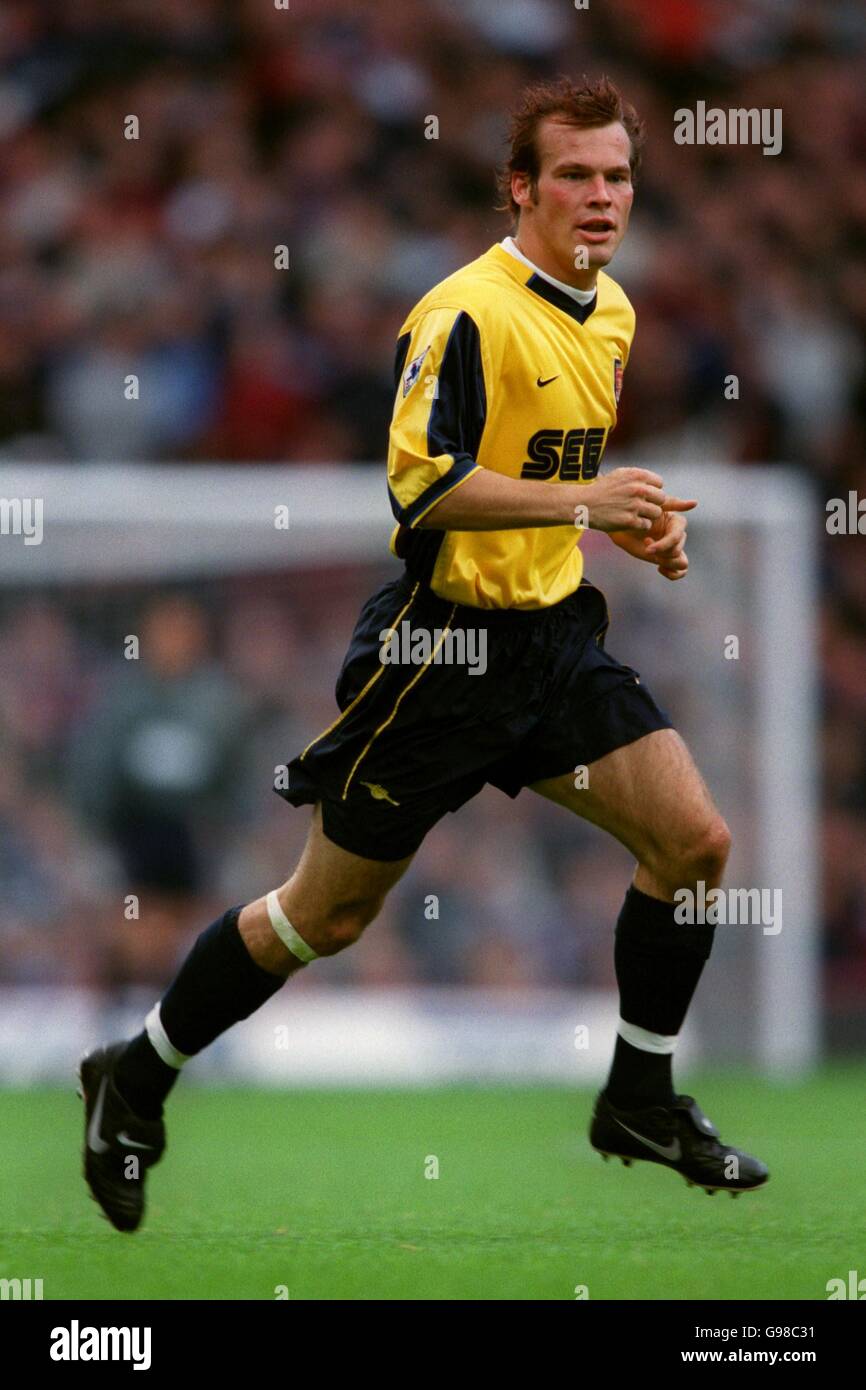 Soccer - FA Carling Premiership - West Ham United contre Arsenal. Fredrik Ljungberg, Arsenal Banque D'Images