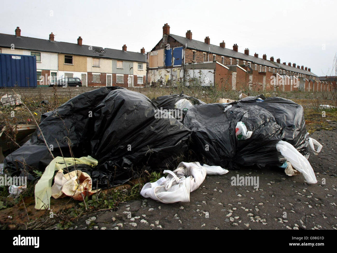 Litière d’ULSTER Banque D'Images