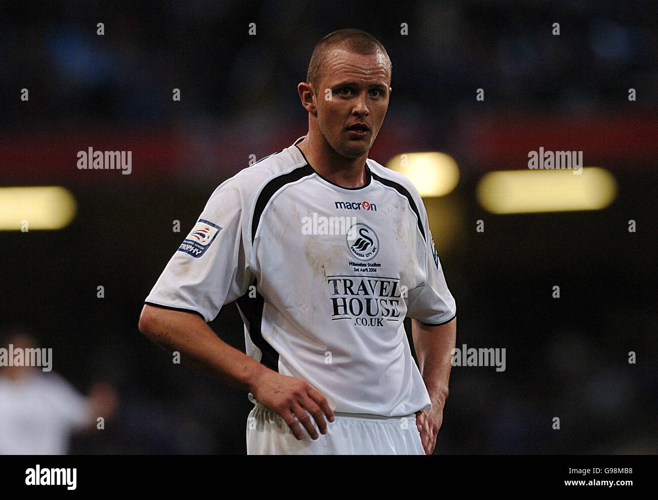 Soccer - Trophée LDV Vans - Final - Carlisle United v Swansea City - Millennium Stadium Banque D'Images