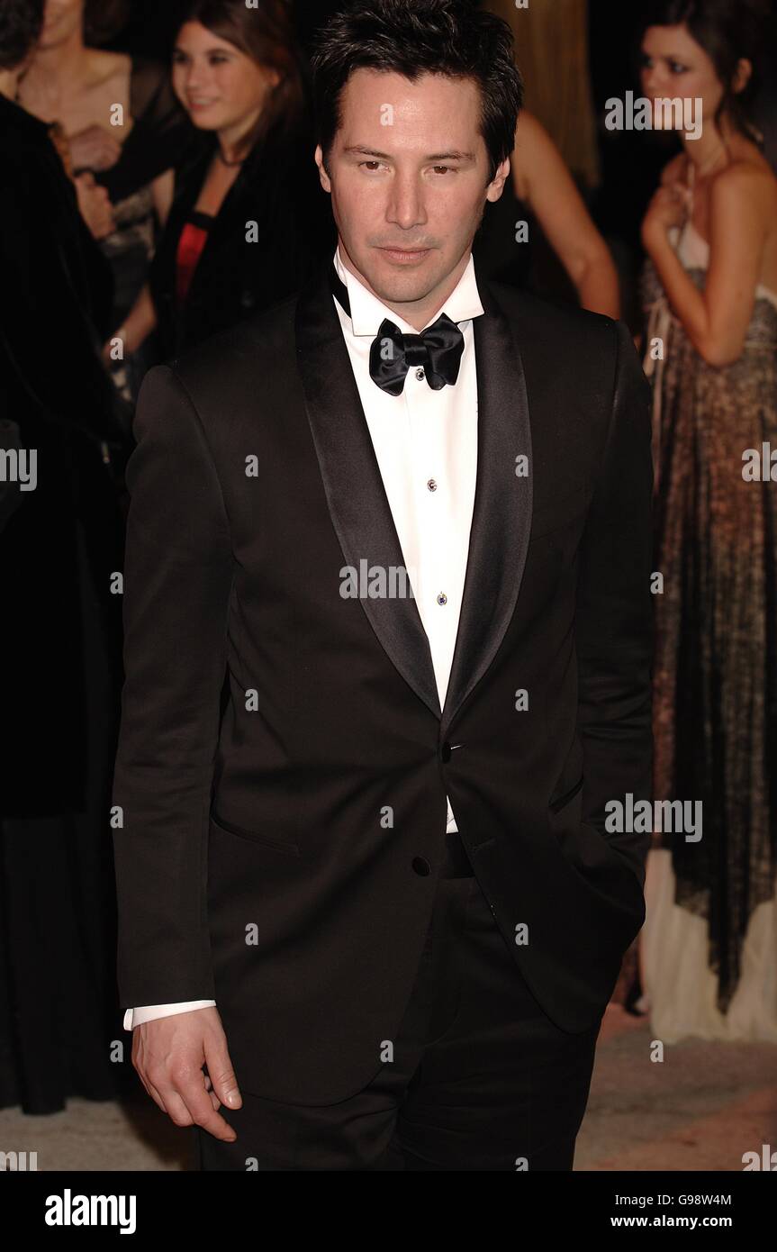 Vanity Fair Post Oscars Party - Mortons Restaurant. Keanu Reeves arrive sur le tapis rouge. Banque D'Images