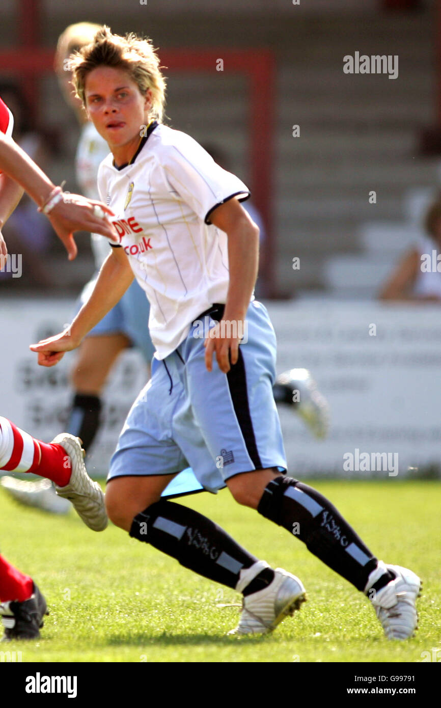 Soccer - Women's National FA Premier League - Charlton Athletic v Leeds United - Glyn Hopkin Stadium Banque D'Images