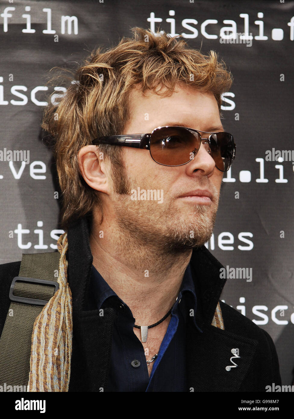 A-Ha, Magne Furuholmen, lors d'un photocall pour le concert secret des sessions Tiscali, tenu au Cargo à Shoreditch, est de Londres, le lundi 3 avril 2006. Banque D'Images