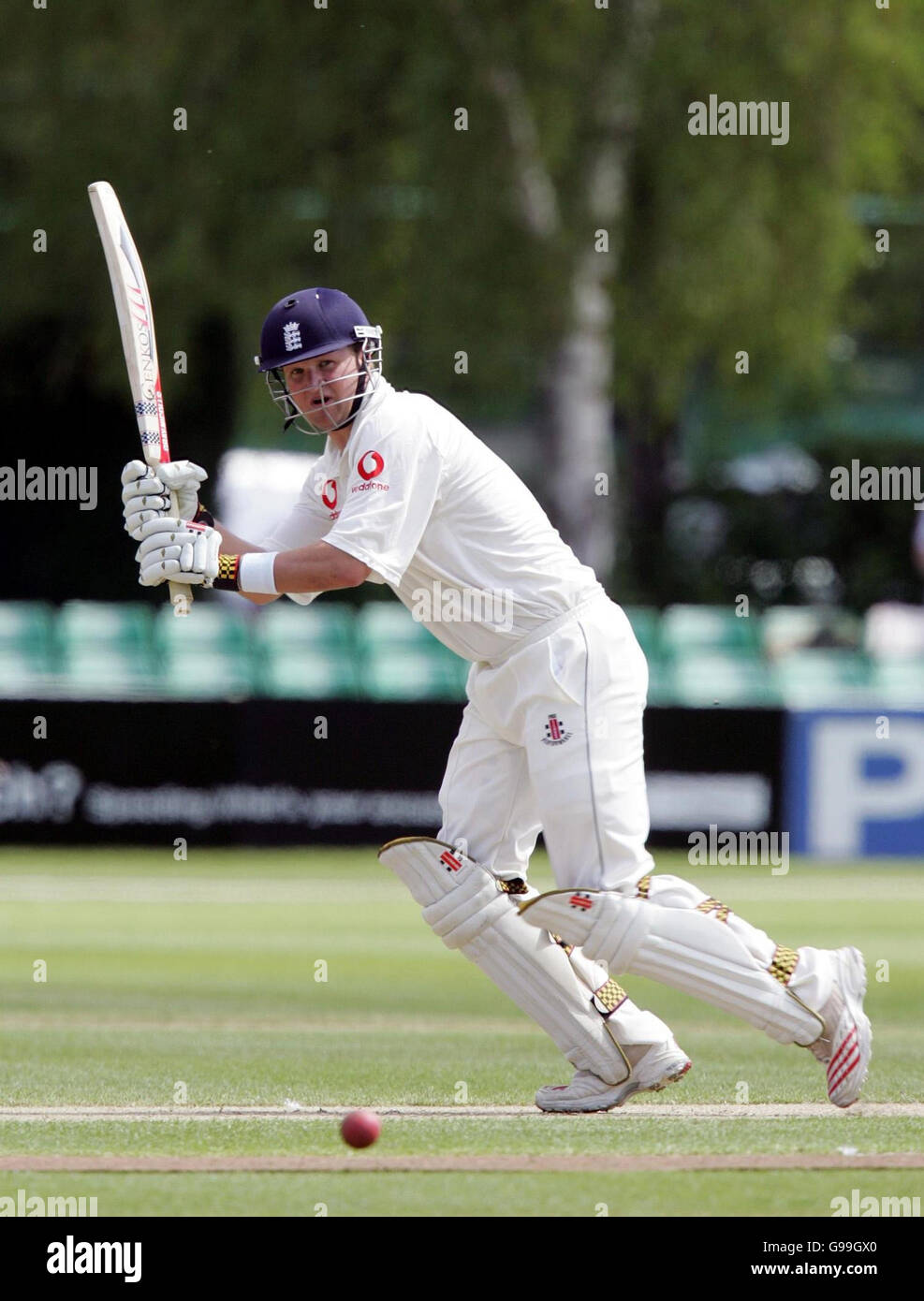 Angleterre A's Robert Key batting pendant ses gains de 63 pendant le match Angleterre A v Sri Lanka à New Road, Worcester. Banque D'Images