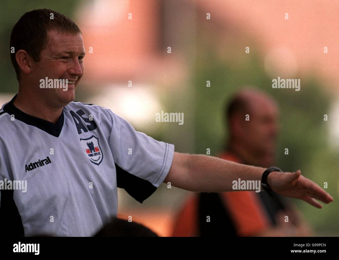 Football - Nationwide League Division 3 - Barnett / York City.Adie Shaw, directrice adjointe de York City Banque D'Images