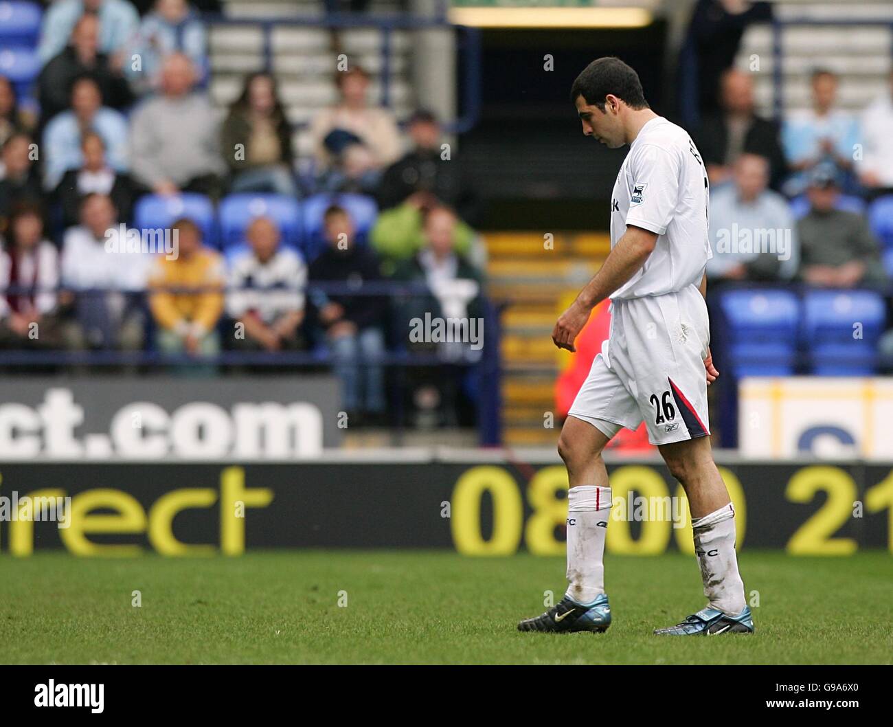 Soccer - FA Barclays Premiership - Bolton Wanderers v Chelsea - le stade Reebok Banque D'Images