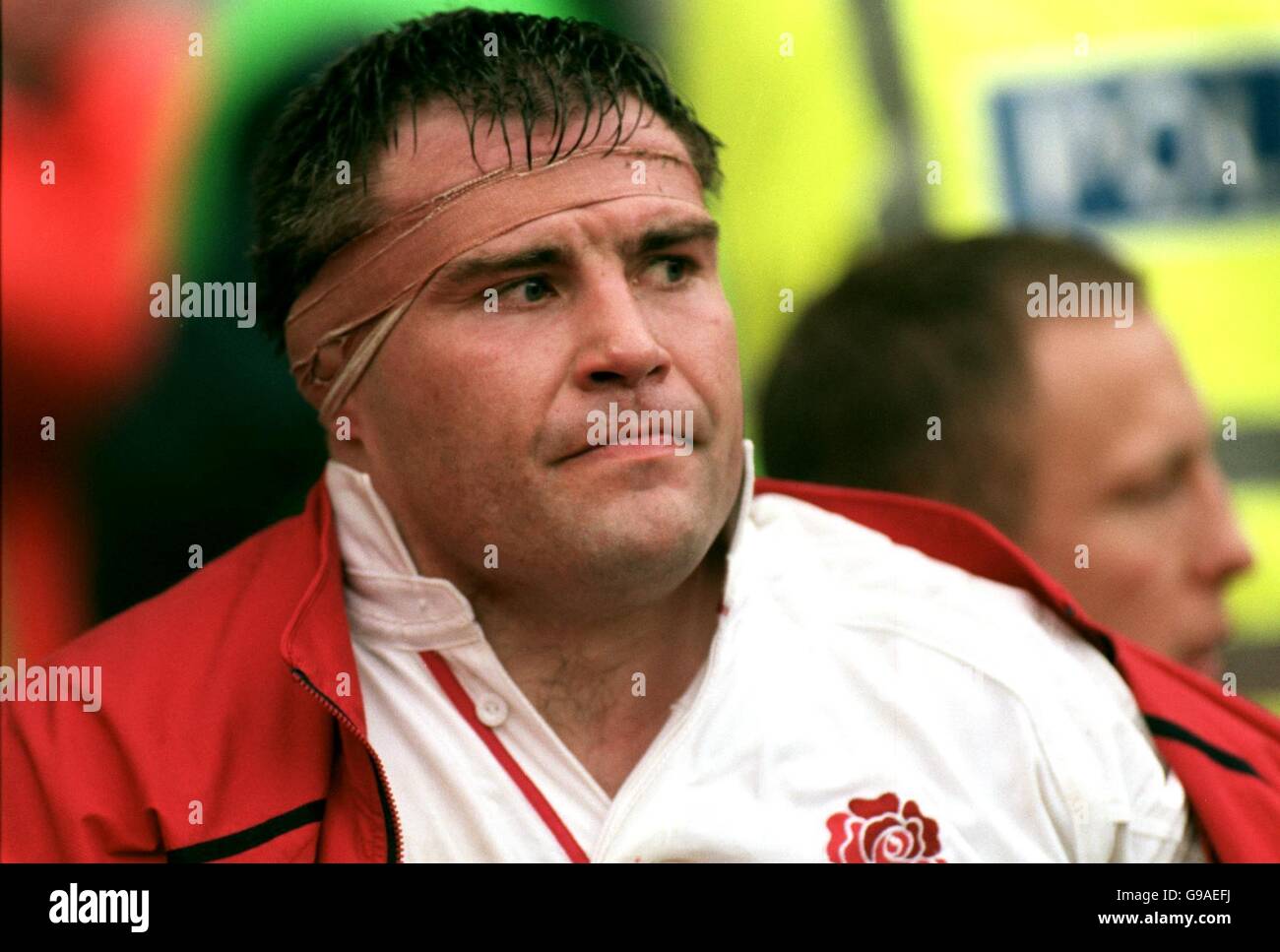 Rugby Union - Lloyds TSB six Nations Championship - Angleterre contre Irlande. Jason Leonard, Angleterre Banque D'Images