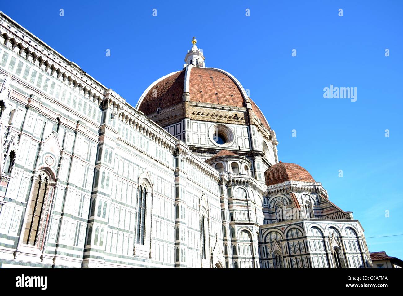 Florence, par le vie della città d'arte Banque D'Images