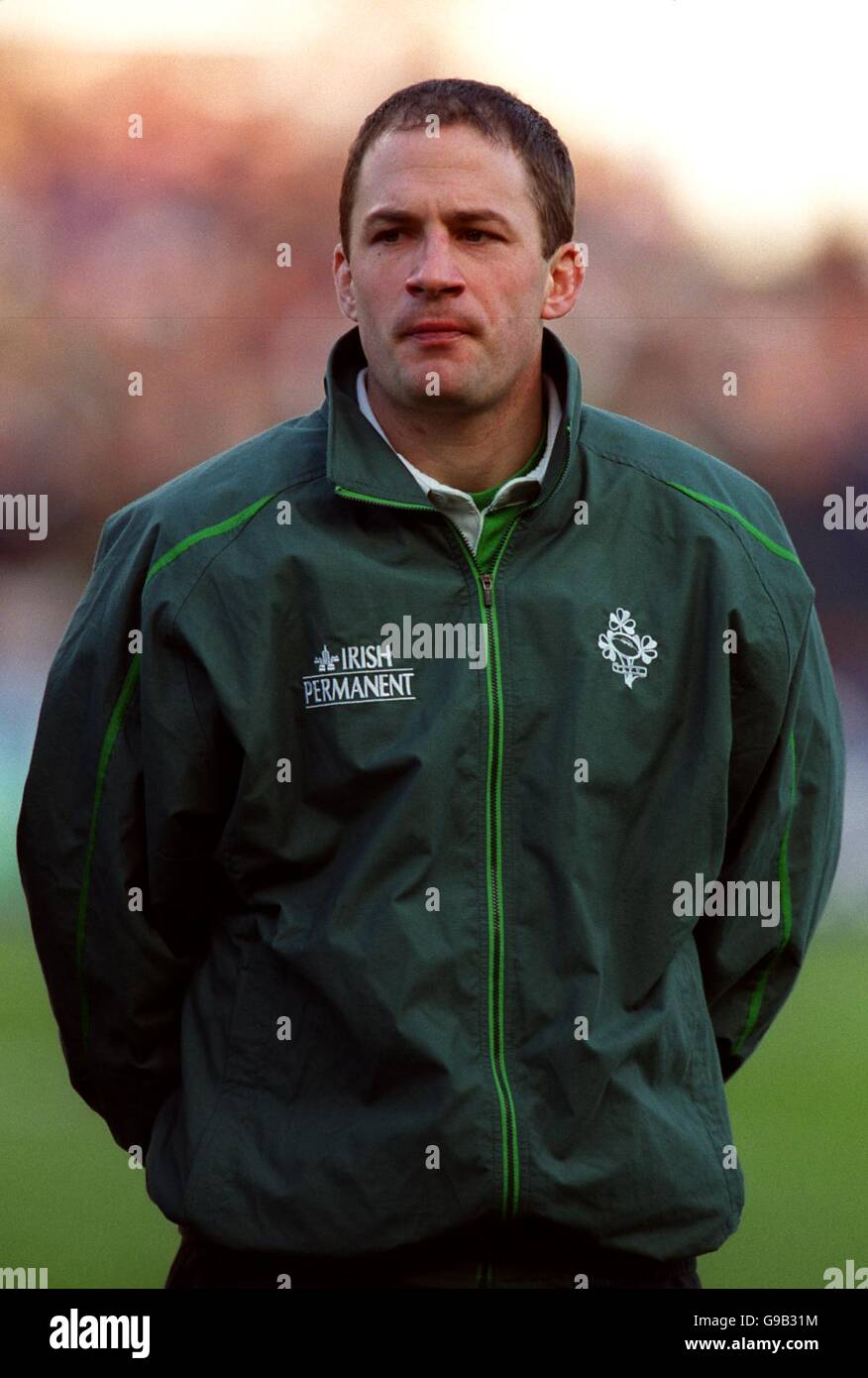 Rugby Union - Lloyds TSB six Nations Championship - Irlande / Ecosse.David Humphreys, Irlande Banque D'Images