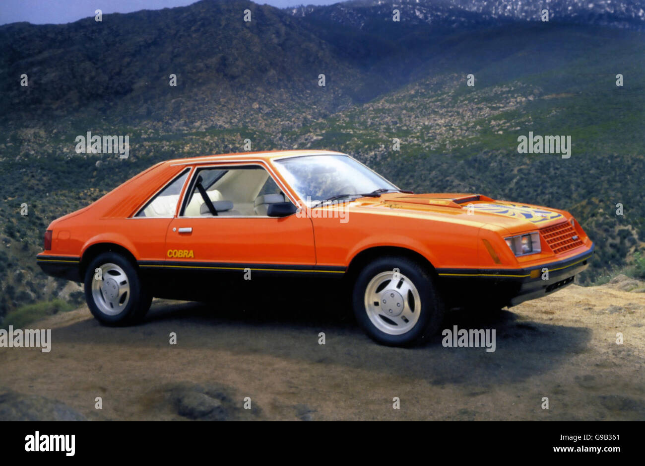 FORD MUSTANG COBRA. 1979 hatchback coupé. Photo Ford Motor Company Banque D'Images