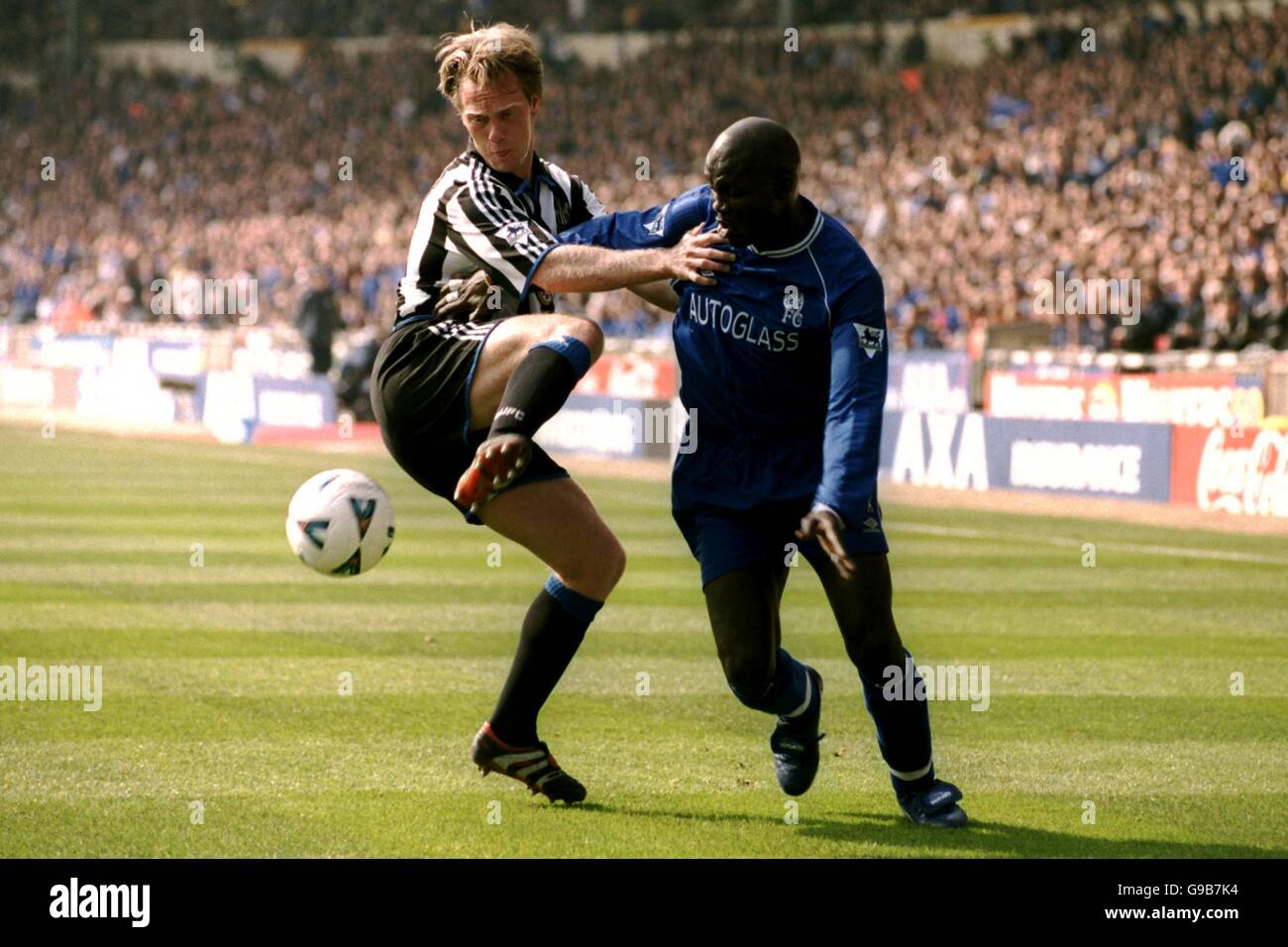 Football - Coupe de AXA - Semi Final - Newcastle United v Chelsea Banque D'Images