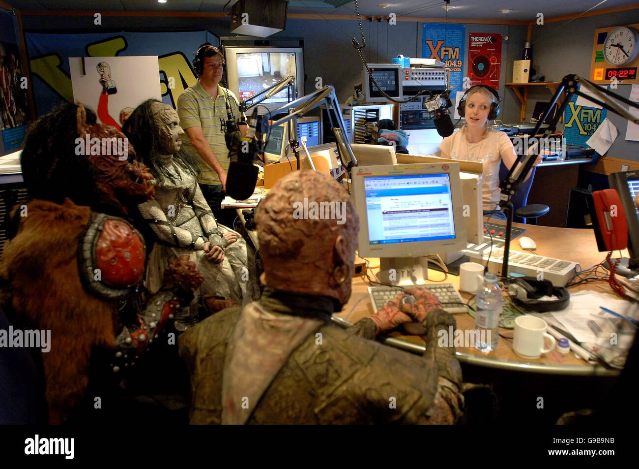 SHOWBIZ Lordi Banque D'Images