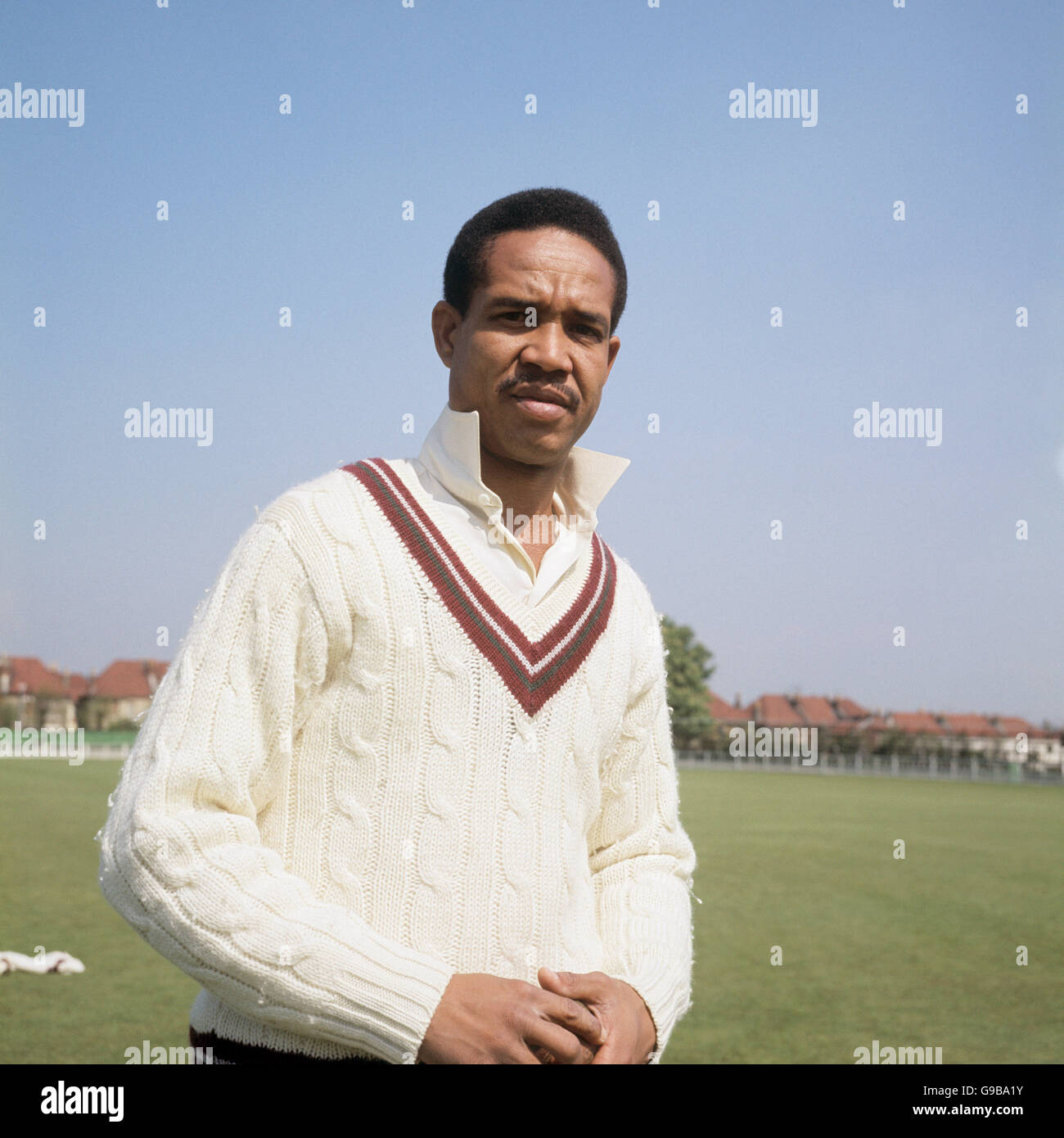 Cricket - Gary Sobers Banque D'Images