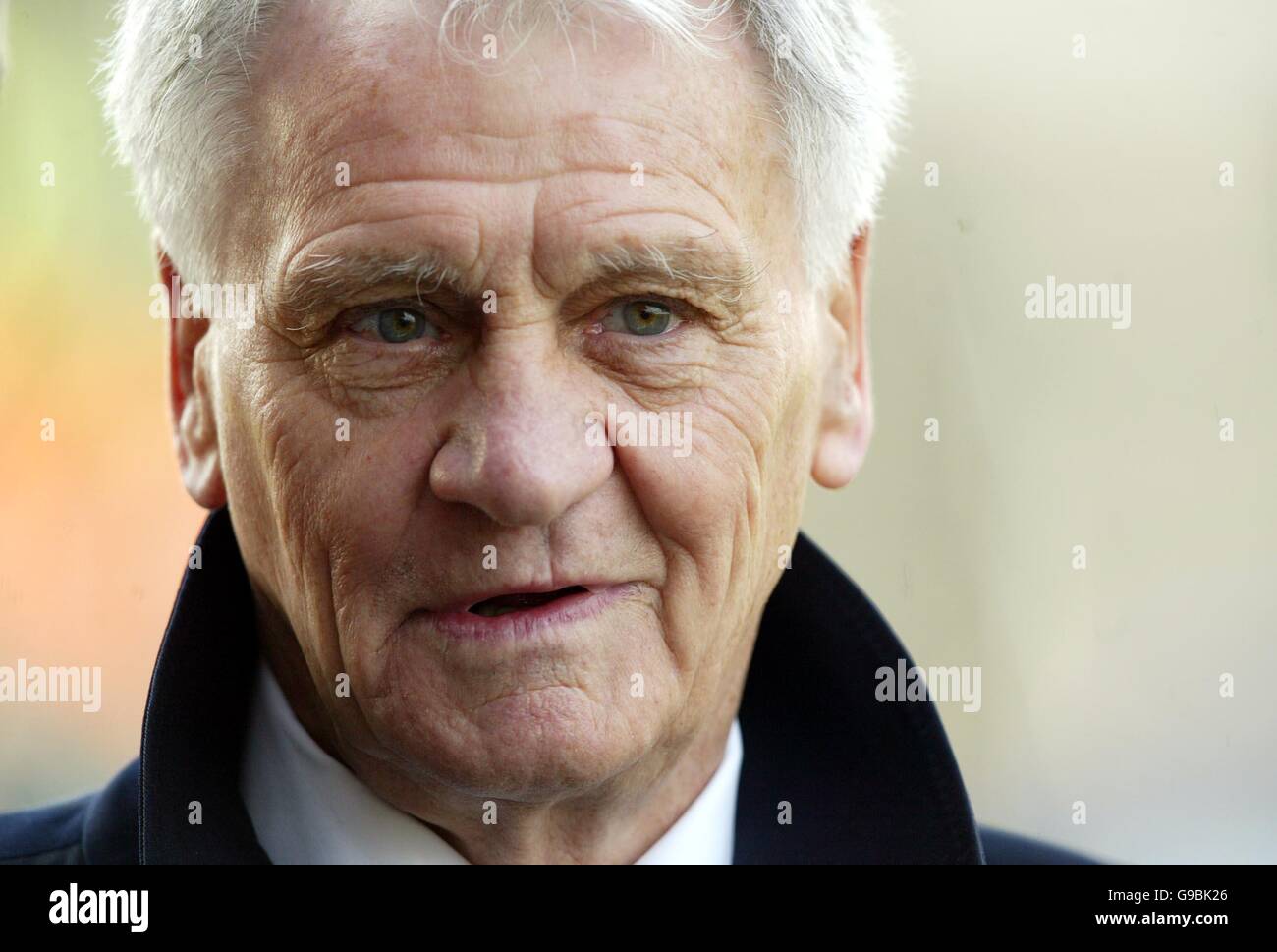 Football - International friendly - Irlande / Chili - Lansdowne Road.Bobby Robson, consultant international en football d'Irlande Banque D'Images