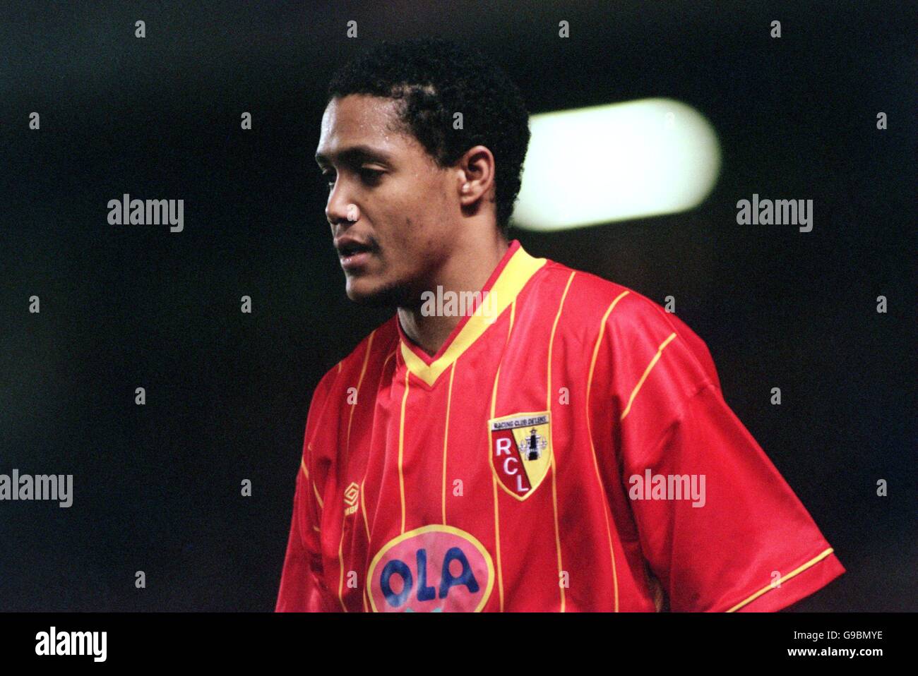 Football - coupe UEFA - demi-finale première jambe - Arsenal v Lens.Charles-Edouard Coridon, lentille Banque D'Images