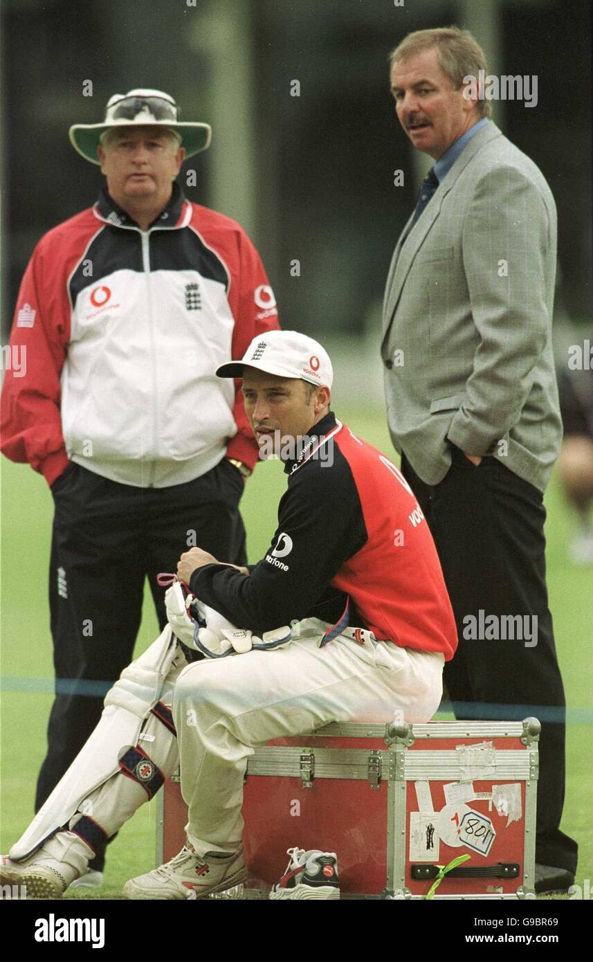 Cricket - Première Assurance Cornhill Test - Angleterre v Zimbabwe - Filets Banque D'Images