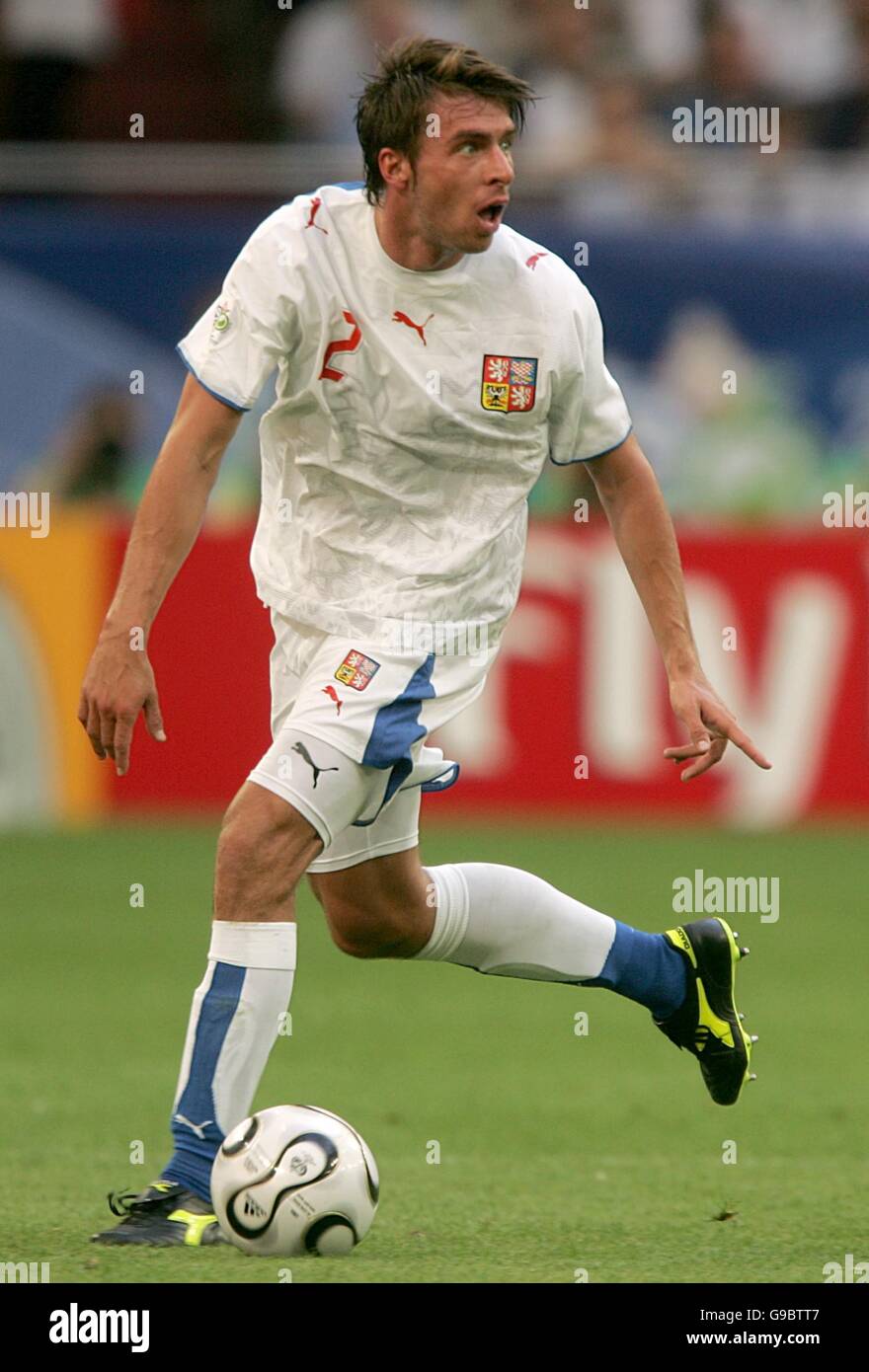 Football - Coupe du Monde de la FIFA 2006 - Groupe E - USA / République tchèque - Arena AufSchalke Banque D'Images