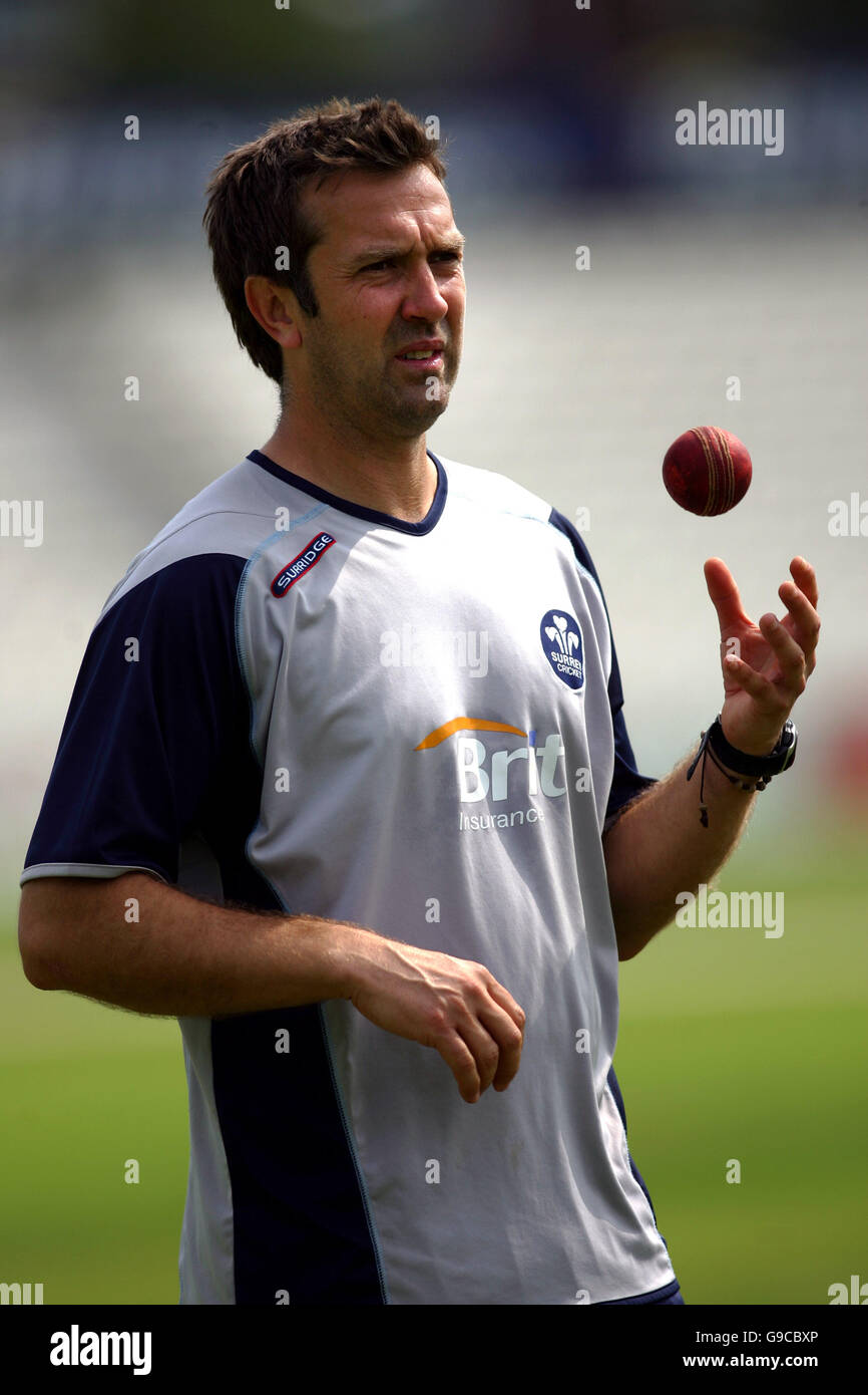 Cricket - Liverpool Victoria County Championship - Division deux - Surrey v Leicestershire - Le Brit Oval Banque D'Images