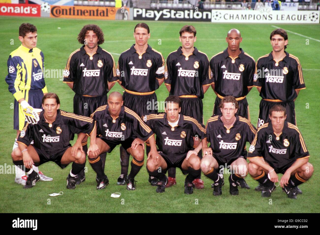 Football - Ligue des Champions - Final - v Real madrid Valencia Banque D'Images