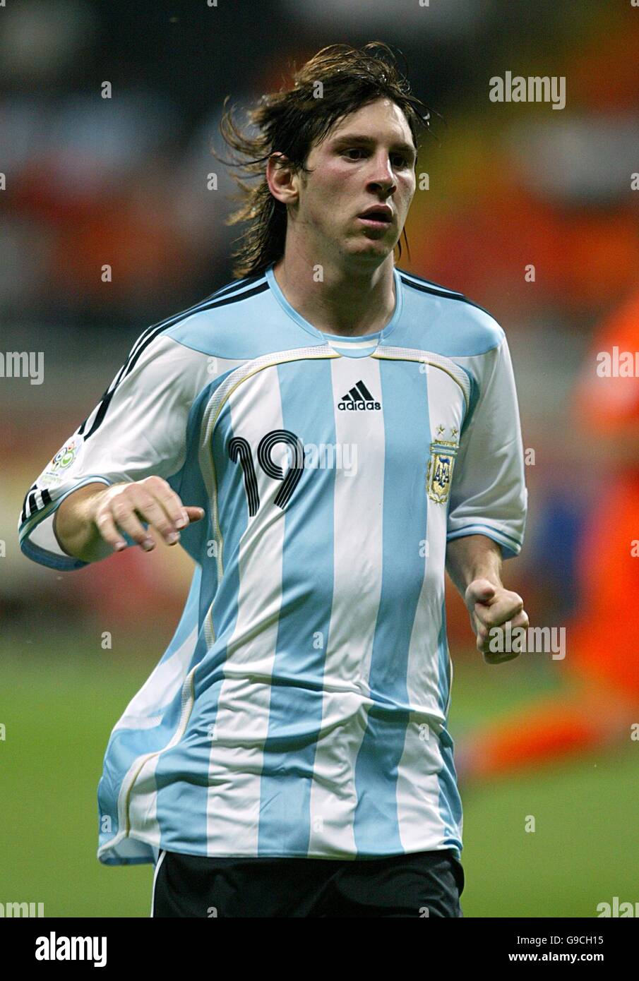 Carte Panini GOAAAL! 2006 - Lionel Messi Argentine (RC / Rookie) - N°106/150 - Coupe Du Monde