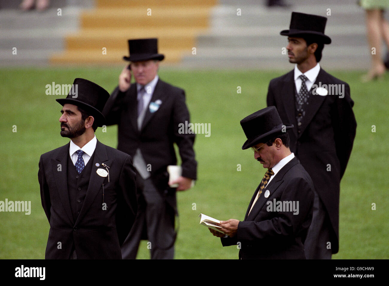 Les courses de chevaux - Royal Ascot - la coupe d'Or Banque D'Images