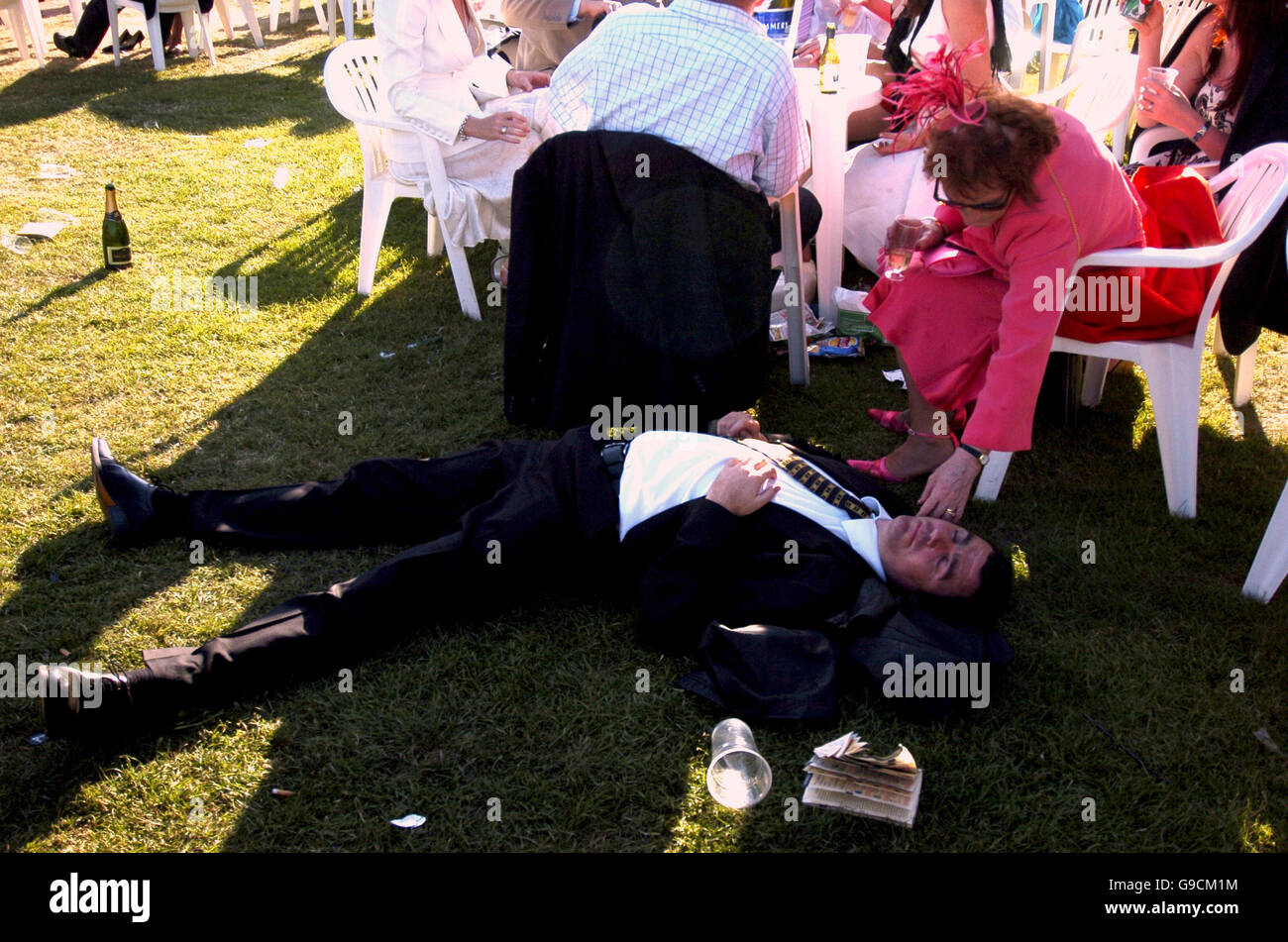 Les courses de chevaux - La réunion 2006 - Royal Ascot Ascot Racecourse Banque D'Images