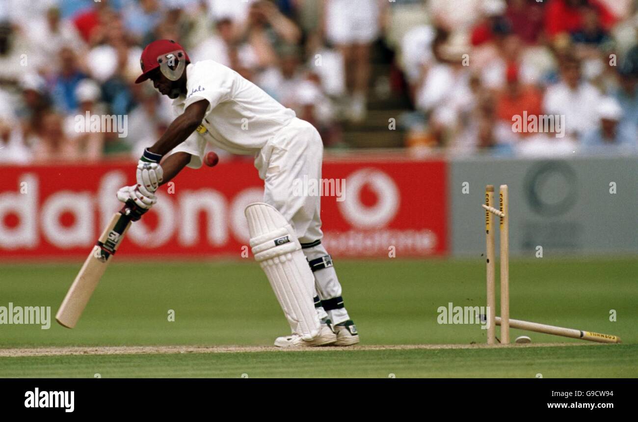 Cricket - Première Assurance Cornhill Test - Angleterre v Antilles - Deuxième journée Banque D'Images