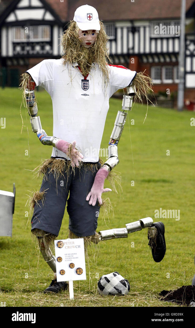 Festival de l'Épouvantail Thornton Hough Banque D'Images