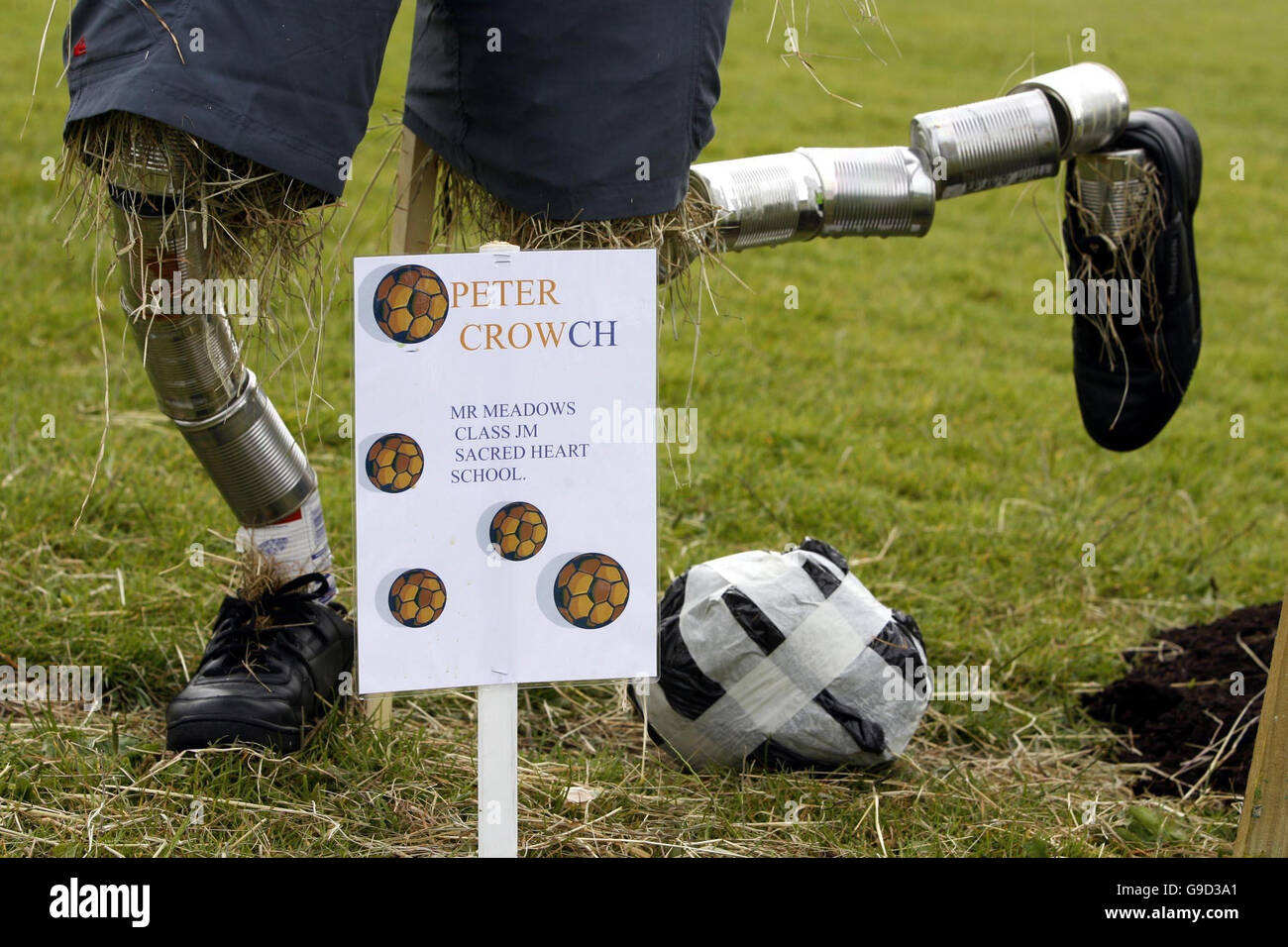 Festival de l'Épouvantail Thornton Hough Banque D'Images