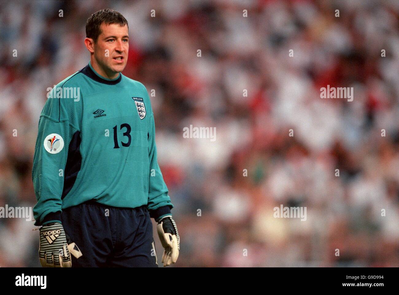 Football - Euro 2000 - Groupe A - Angleterre v Roumanie Banque D'Images