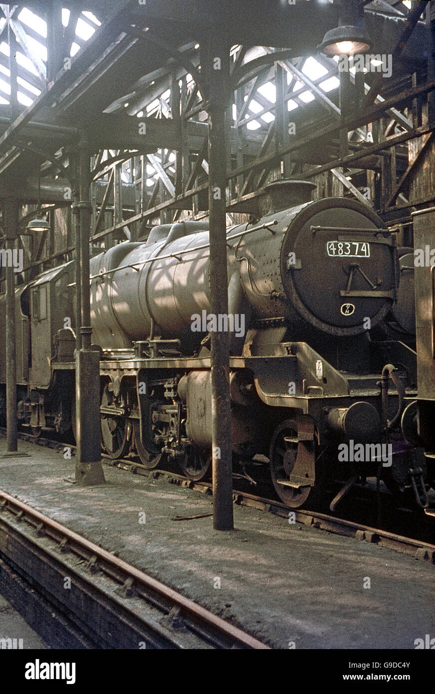 Patricroft marbrures, la Grande-Bretagne. Banque D'Images