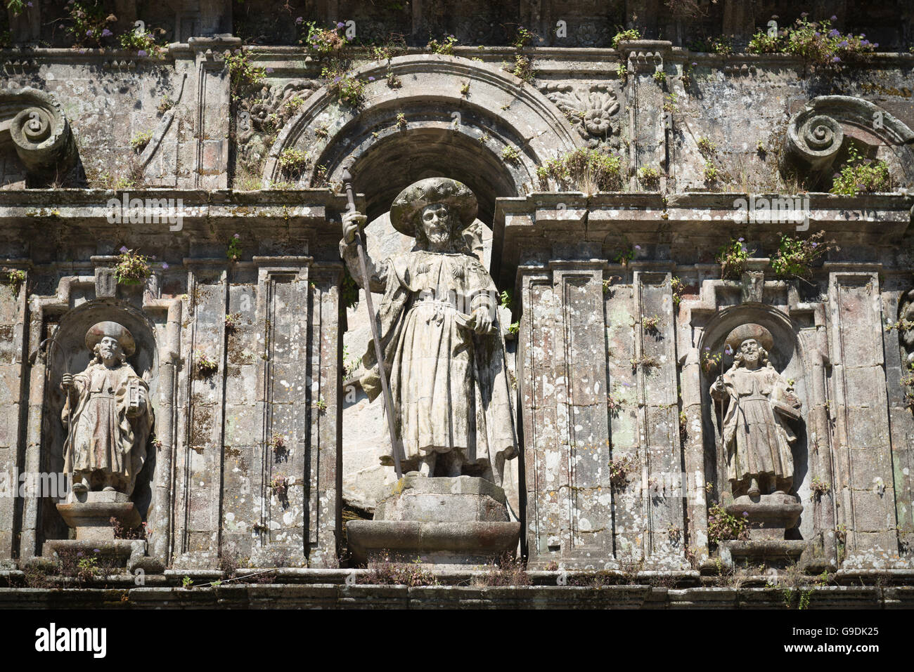 Santiago de Compostela, Espagne Banque D'Images