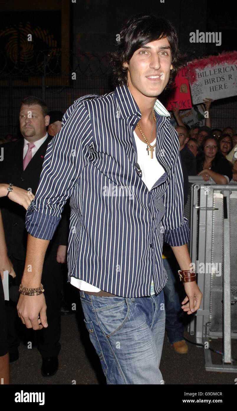 Mikey devient le dernier candidat à être expulsé de la maison Big Brother, Elstree Studios, Borehamwood. Banque D'Images