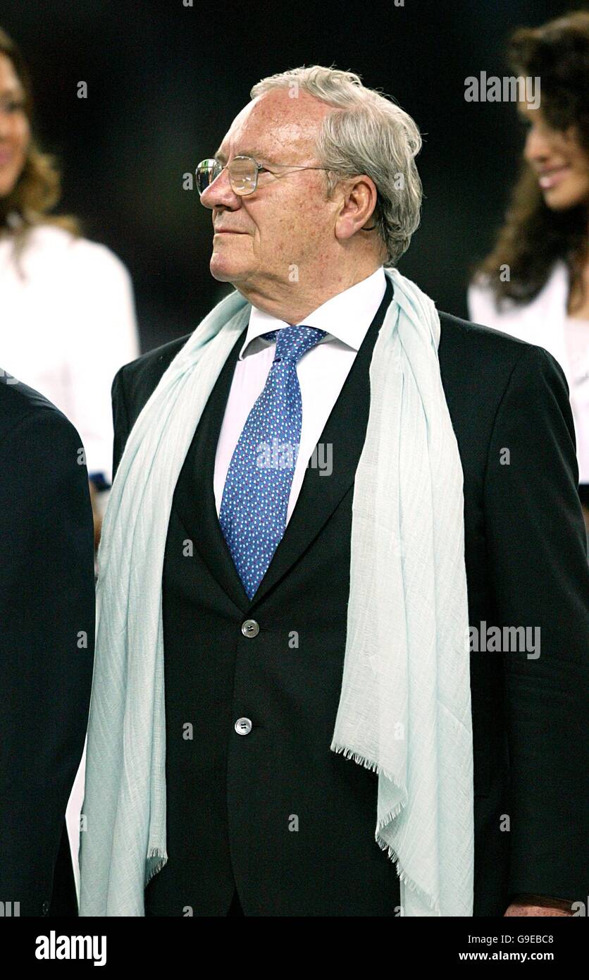 Football - coupe du monde de la FIFA 2006 Allemagne - finale - Italie / France - Olympiastadion - Berlin.Guido Rossi, Commissaire extraordinaire de la Fédération italienne de football Banque D'Images