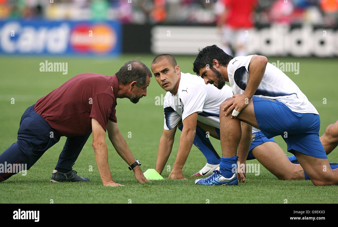 Football - Coupe du Monde de la FIFA 2006 - Final - Italie/France - Olympiastadion - Berlin Banque D'Images