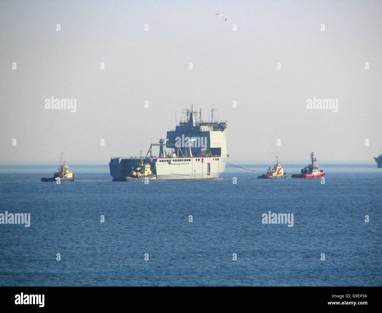 La baie de Lyme laisse Swan Hunter après la fermeture Banque D'Images