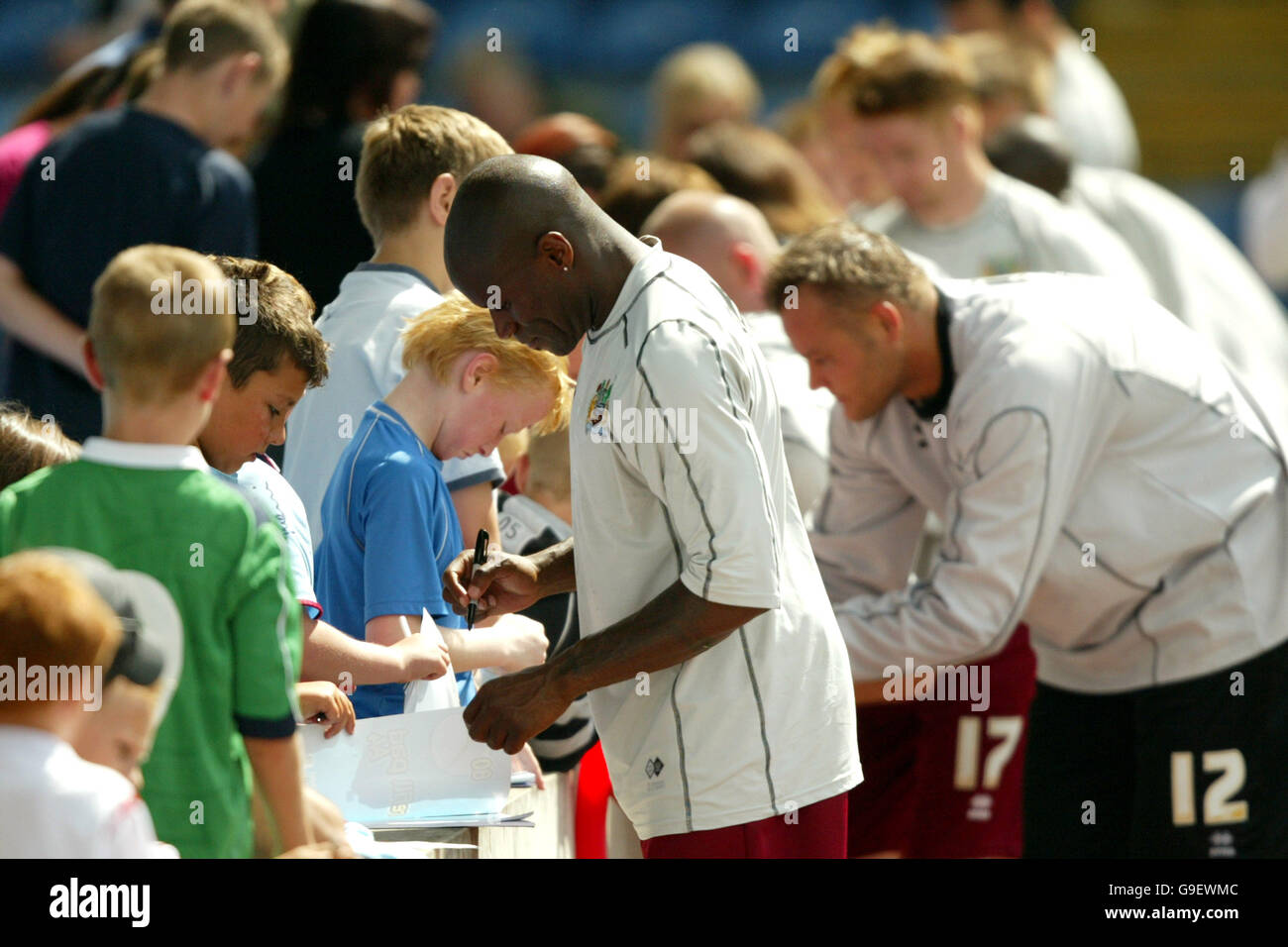 Soccer - Coca-Cola Football League Championship - Journée Portes Ouvertes - Burnley Turf Moor Banque D'Images