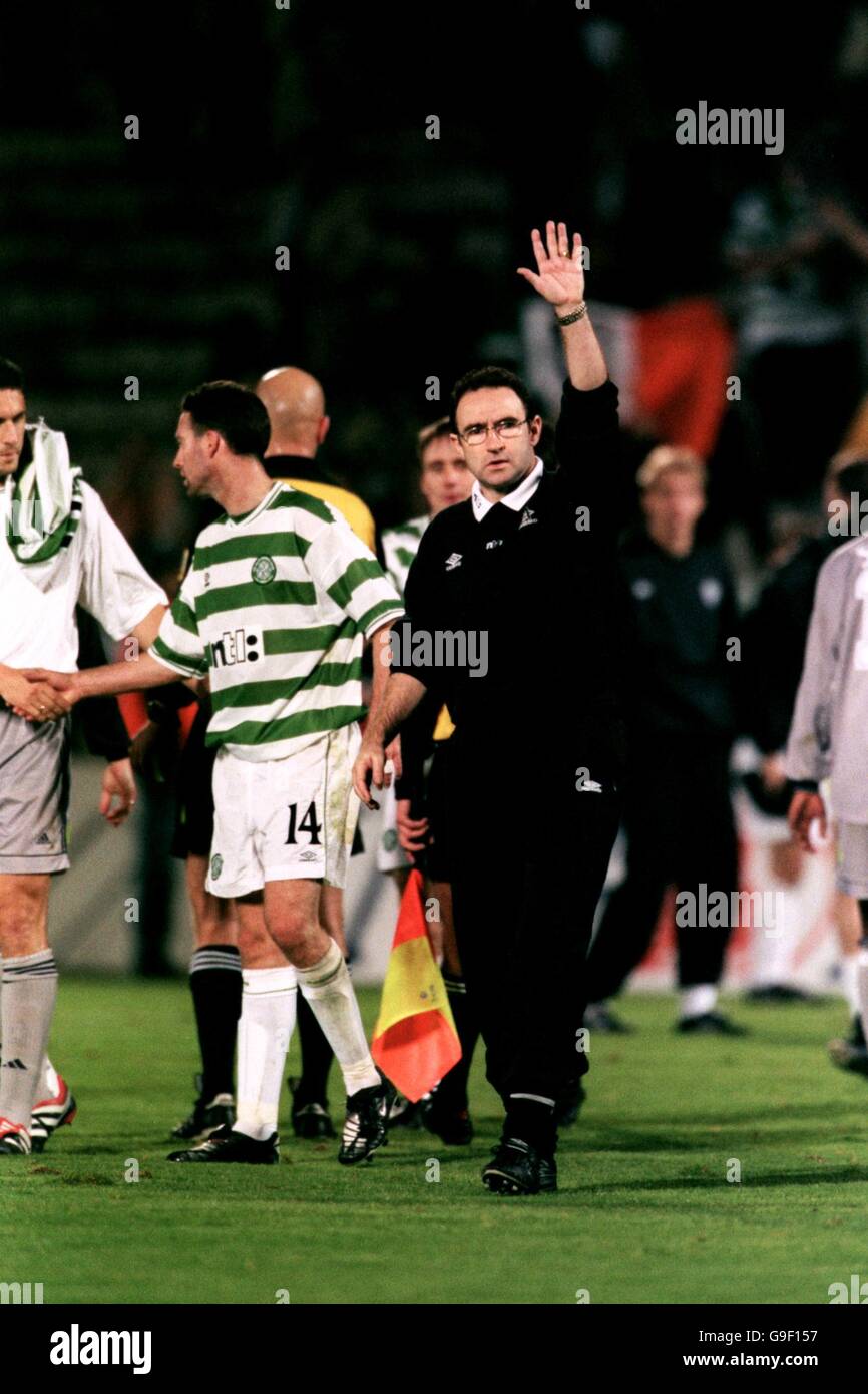 Football - Coupe de l'UEFA - Deuxième tour Première étape - Bordeaux v Celtic Banque D'Images