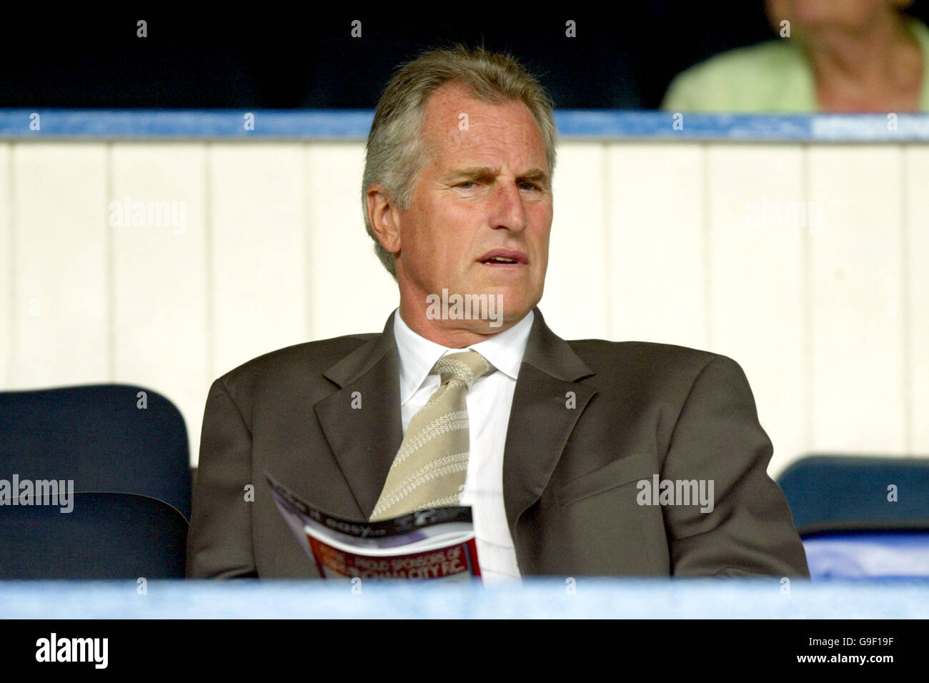 Football - Championnat de la ligue de football Coca-Cola - Birmingham City / Colchester United - St Andrews.L'entraîneur de gardien de but d'Angleterre Ray Clemence se trouve dans les tribunes Banque D'Images