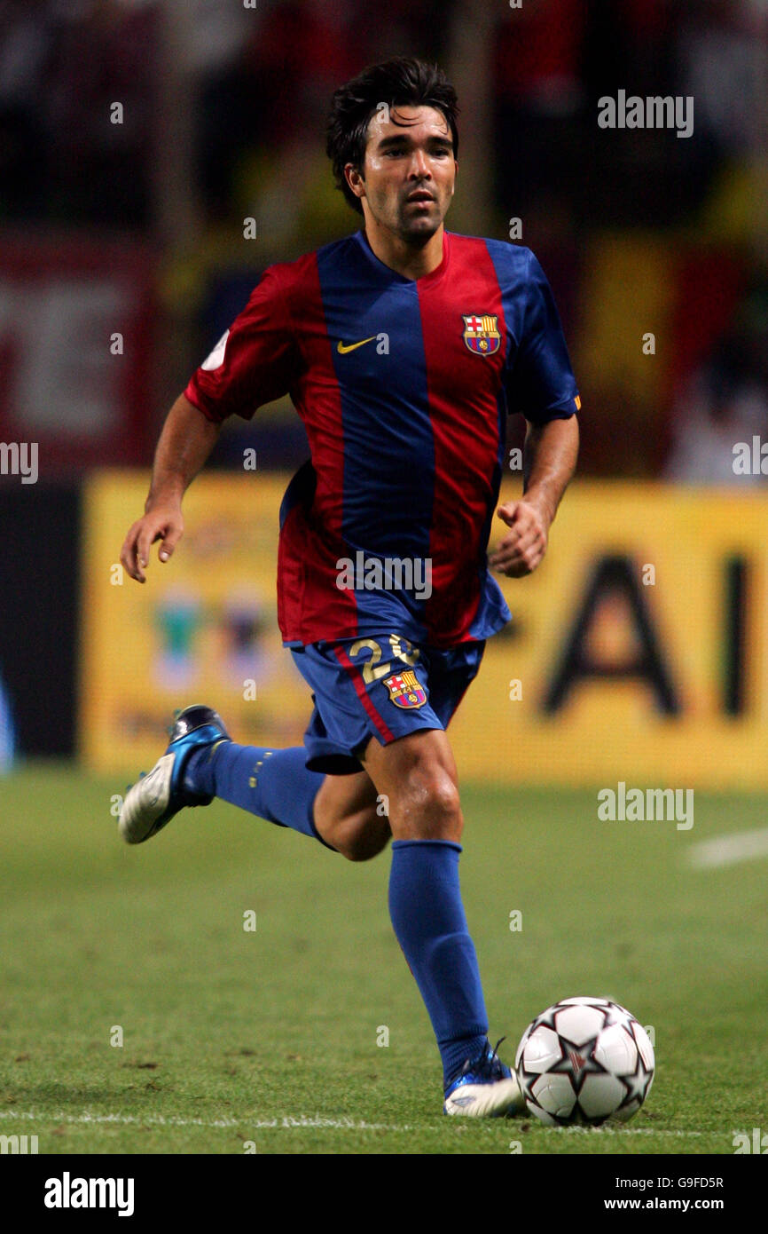 Soccer - Super Coupe de l'UEFA - Barcelone v Séville - Stade Louis II Banque D'Images