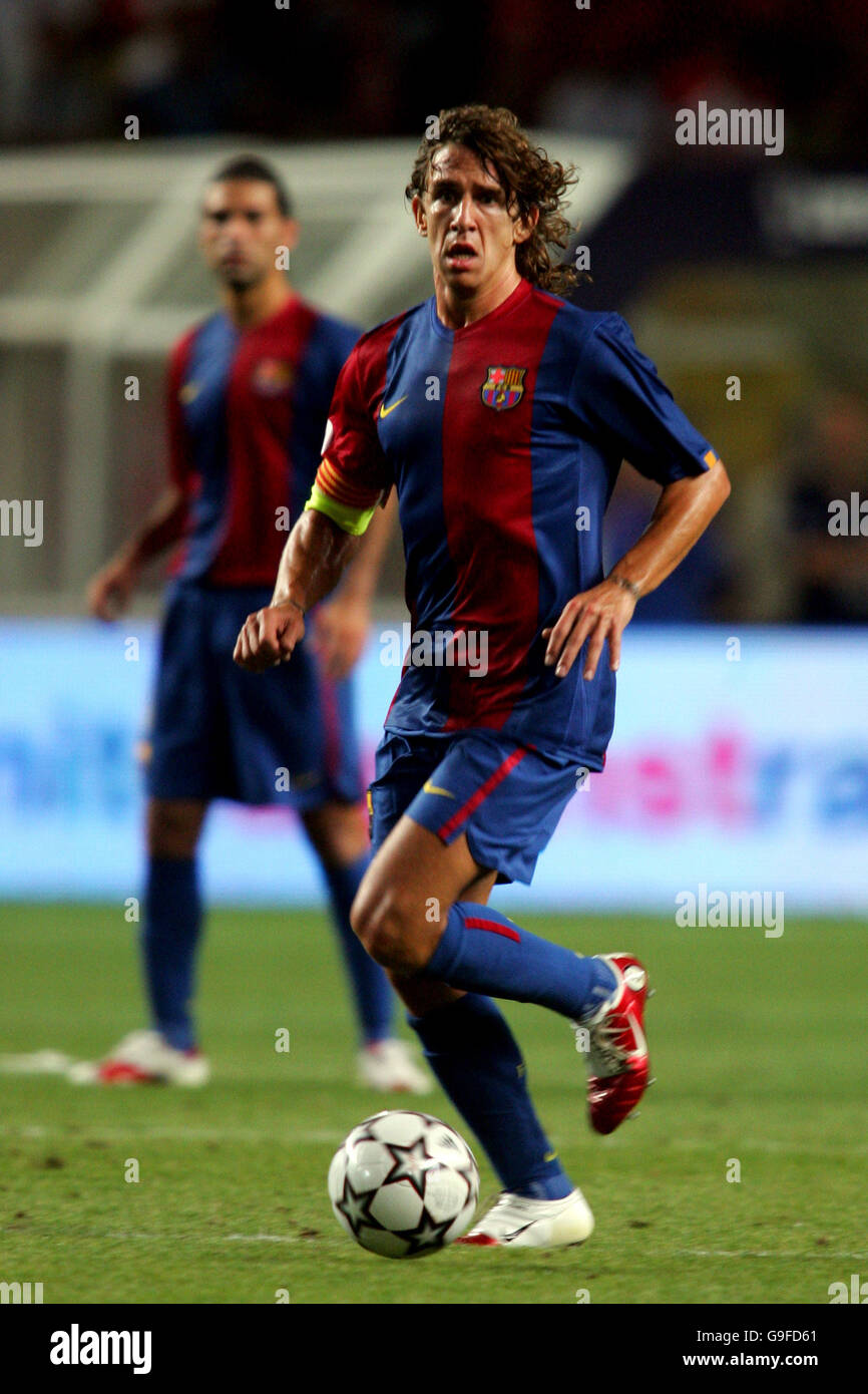 Soccer - Super Coupe de l'UEFA - Barcelone v Séville - Stade Louis II Banque D'Images