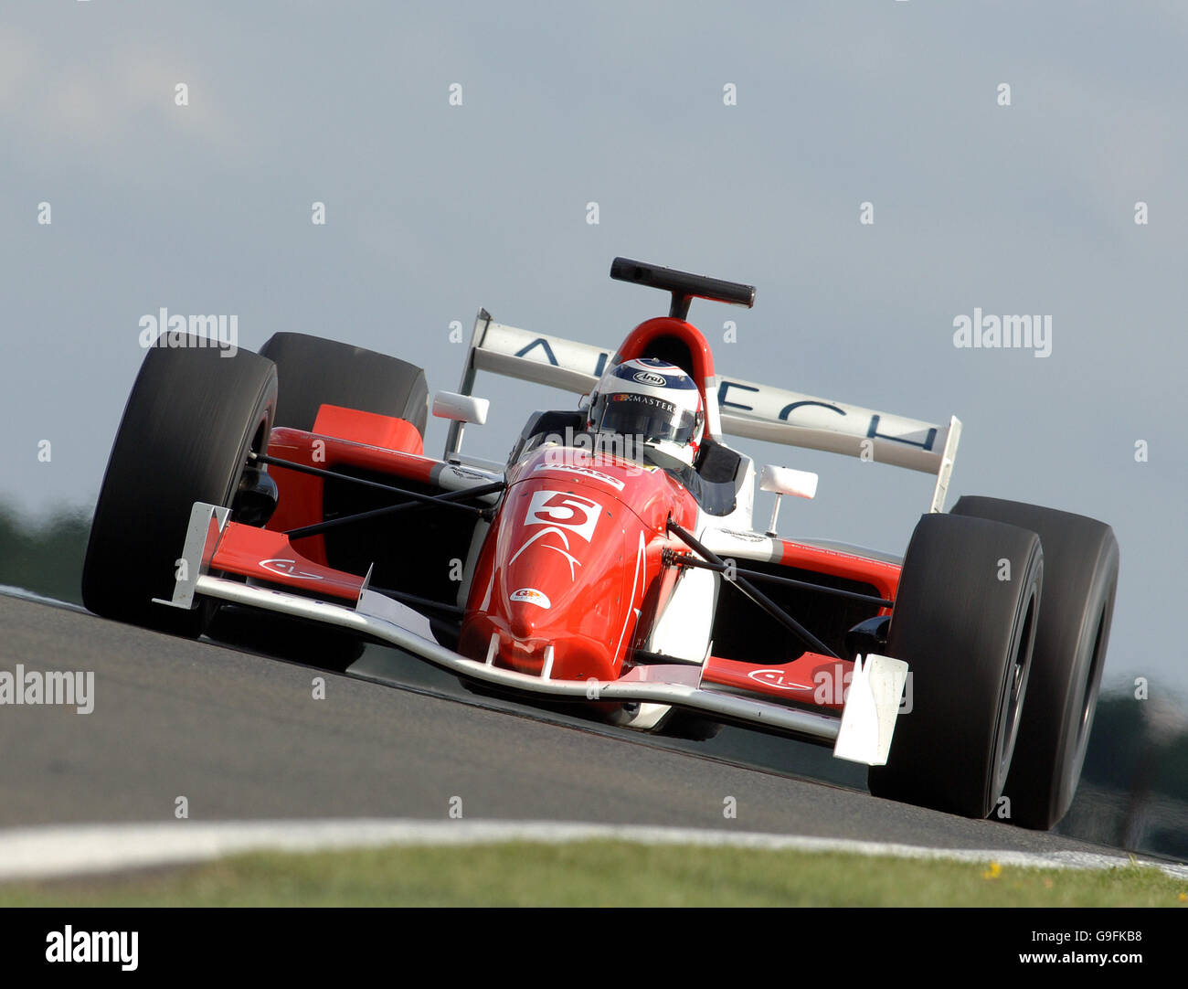 Motor Sport - les maîtres GP de Grande-Bretagne - Silverstone. Nigel Mansell en Grande-Bretagne Banque D'Images
